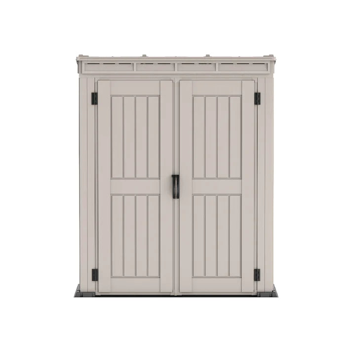 YardMate Pent PLUS 5x3ft (171x92x202 cm) Resin Garden Storage Shed - Cosmoplast Bahrain