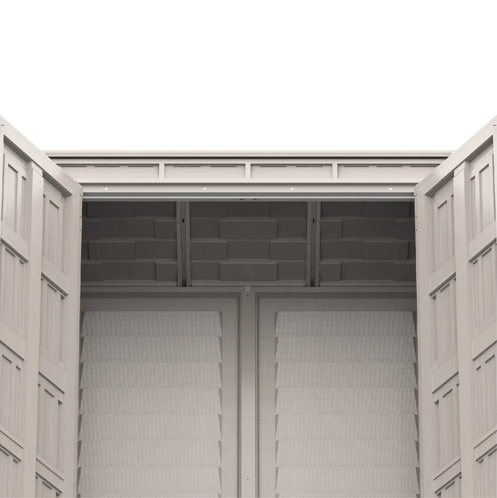 YardMate Pent PLUS 5x3ft (171x92x202 cm) Resin Garden Storage Shed - Cosmoplast Bahrain