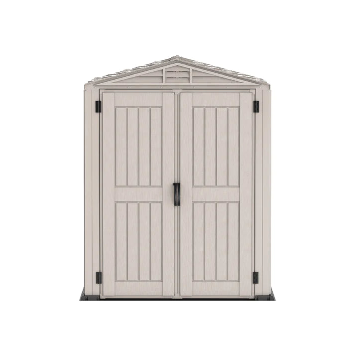 YardMate PLUS 5x5ft (171x161x210 Cm) Resin Garden Storage Shed - Cosmoplast Bahrain