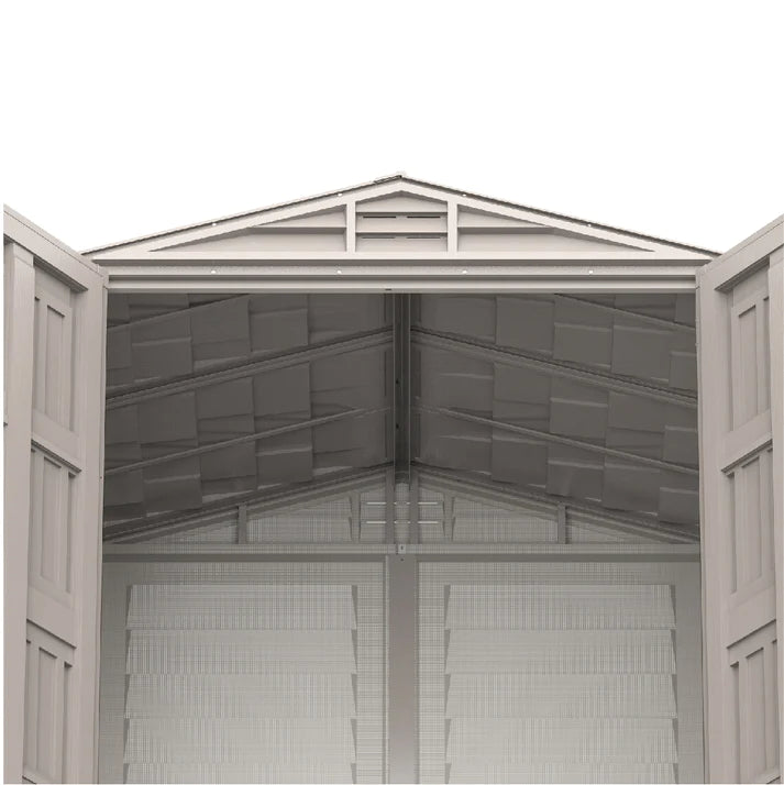 YardMate PLUS 5x5ft (171x161x210 Cm) Resin Garden Storage Shed - Cosmoplast Bahrain