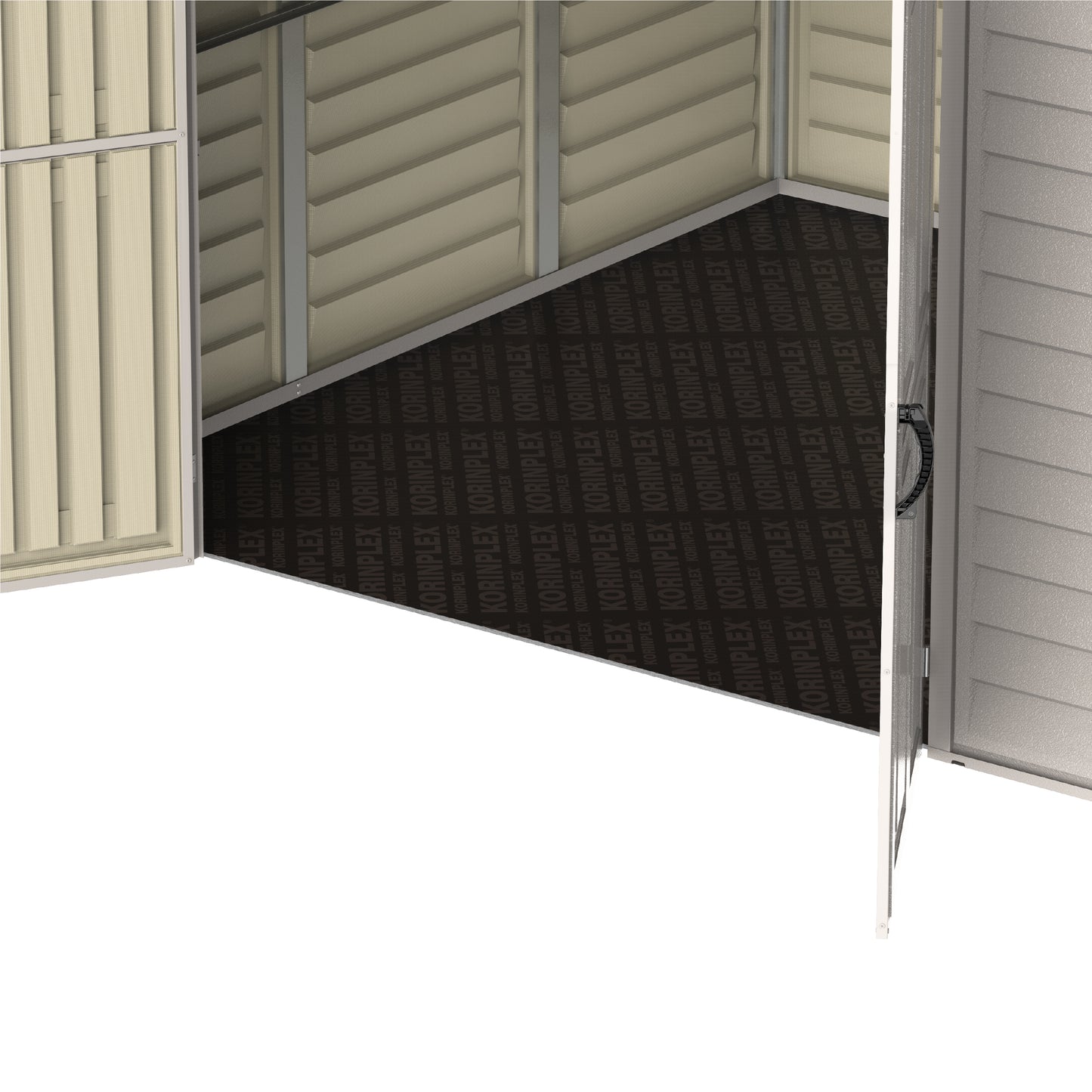 DuraMate 8x8ft (239.7 x241.8x187.5 cm) Resin Storage Shed