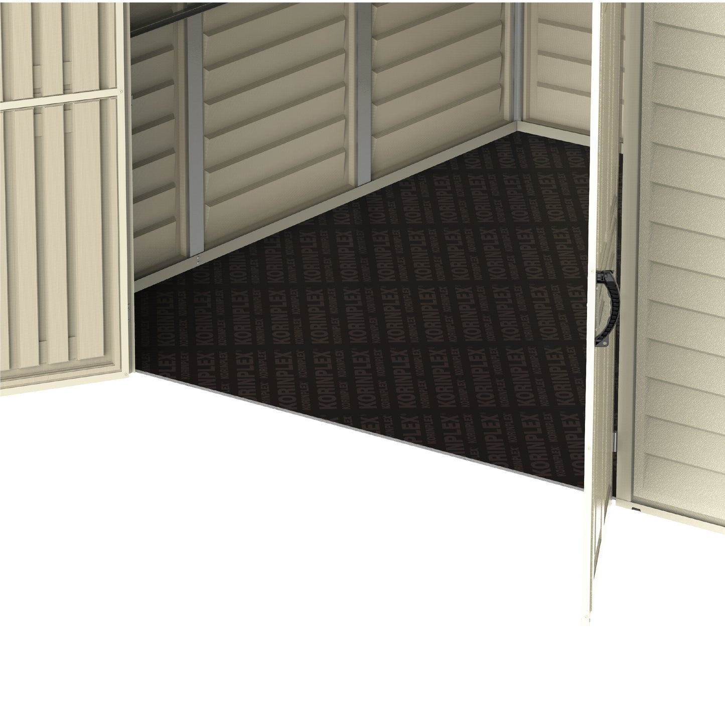 DuraMate 8x8ft (239.7 x241.8x187.5 cm) Resin Storage Shed