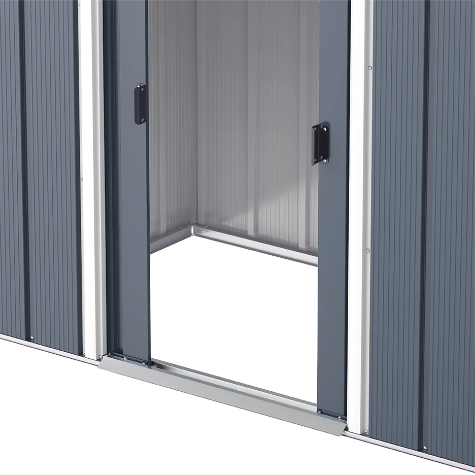 ECO 6x4ft Metal Storage Shed
