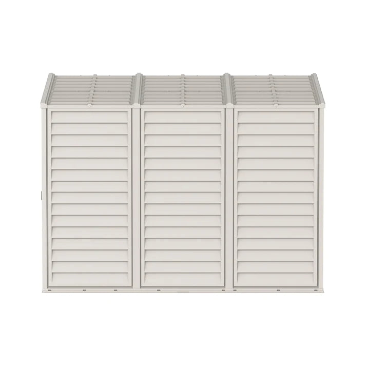 SideMate 4x8ft (241.7x122x187.4 cm) Resin Garden Storage Shed - Cosmoplast Bahrain