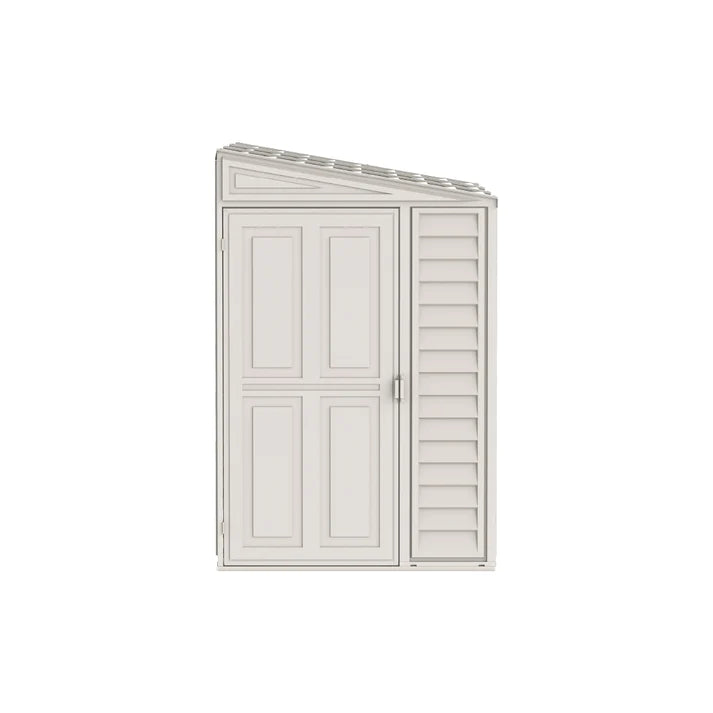 SideMate 4x8ft (241.7x122x187.4 cm) Resin Garden Storage Shed - Cosmoplast Bahrain