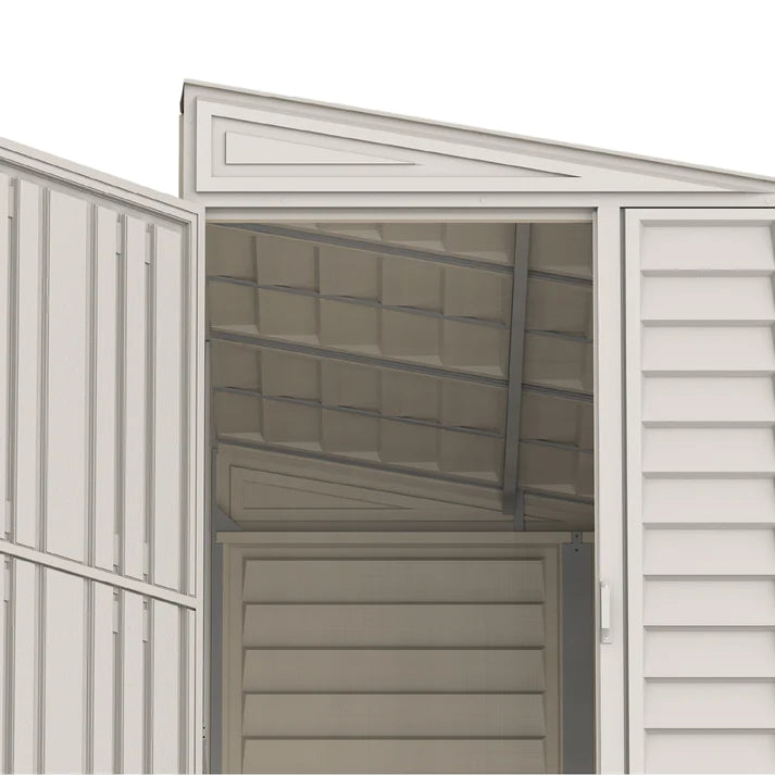 SideMate 4x8ft (241.7x122x187.4 cm) Resin Garden Storage Shed - Cosmoplast Bahrain