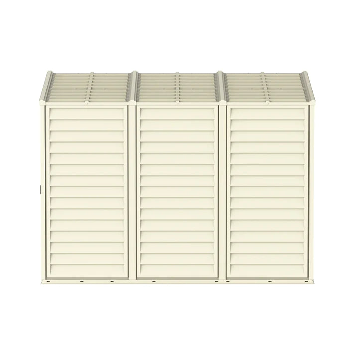 SideMate 4x8ft (241.7x122x187.4 cm) Resin Garden Storage Shed - Cosmoplast Bahrain