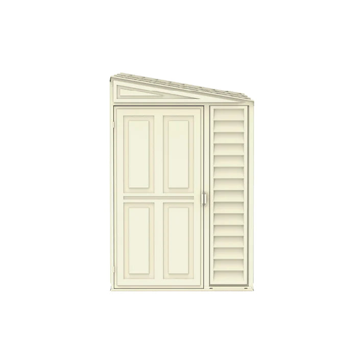 SideMate 4x8ft (241.7x122x187.4 cm) Resin Garden Storage Shed - Cosmoplast Bahrain