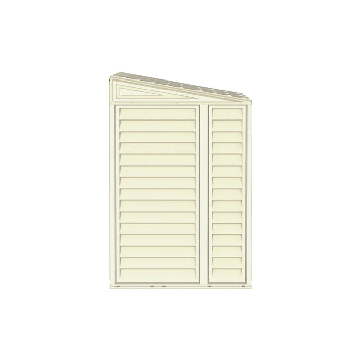 SideMate 4x8ft (241.7x122x187.4 cm) Resin Garden Storage Shed - Cosmoplast Bahrain