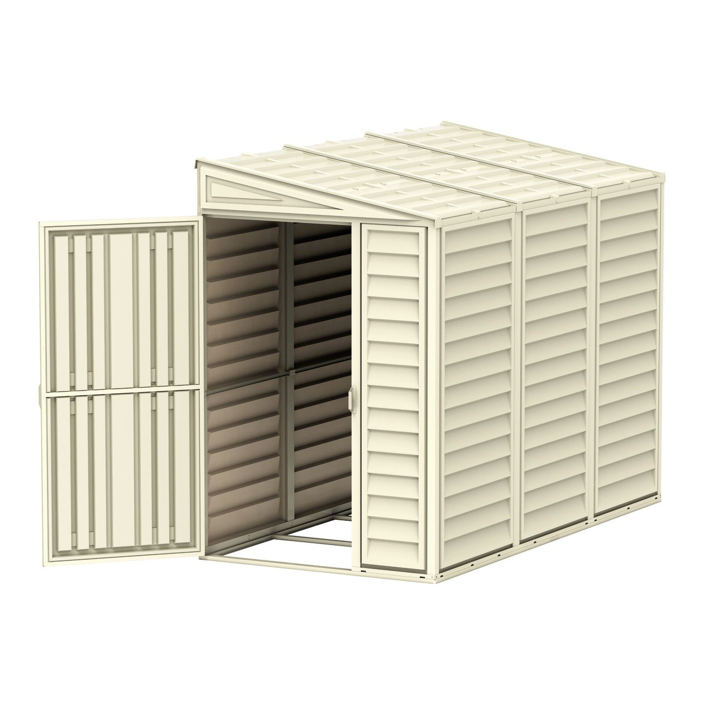 SideMate 4x8ft (241.7x122x187.4 cm) Resin Garden Storage Shed - Cosmoplast Bahrain