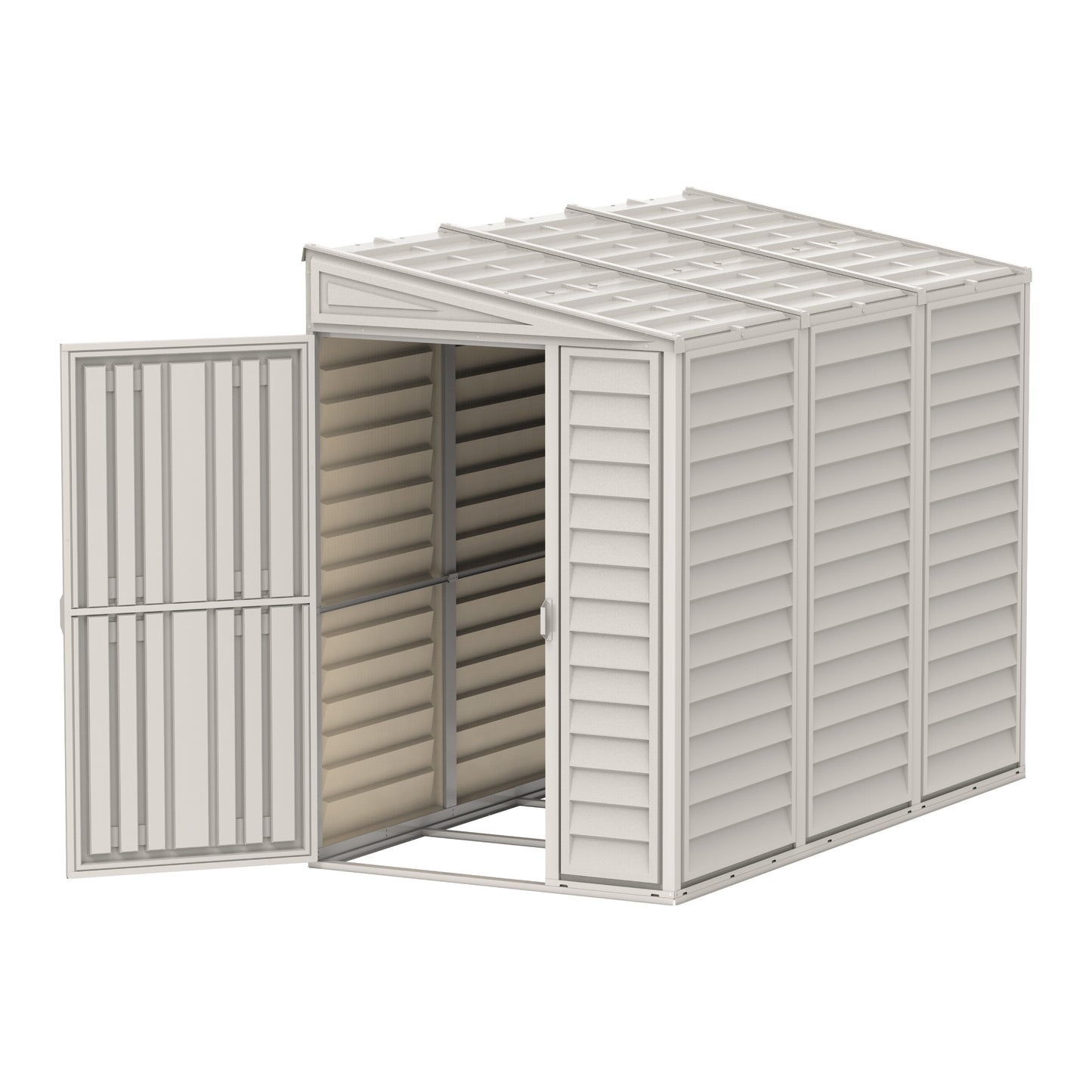 SideMate 4x8ft (241.7x122x187.4 cm) Resin Garden Storage Shed - Cosmoplast Bahrain