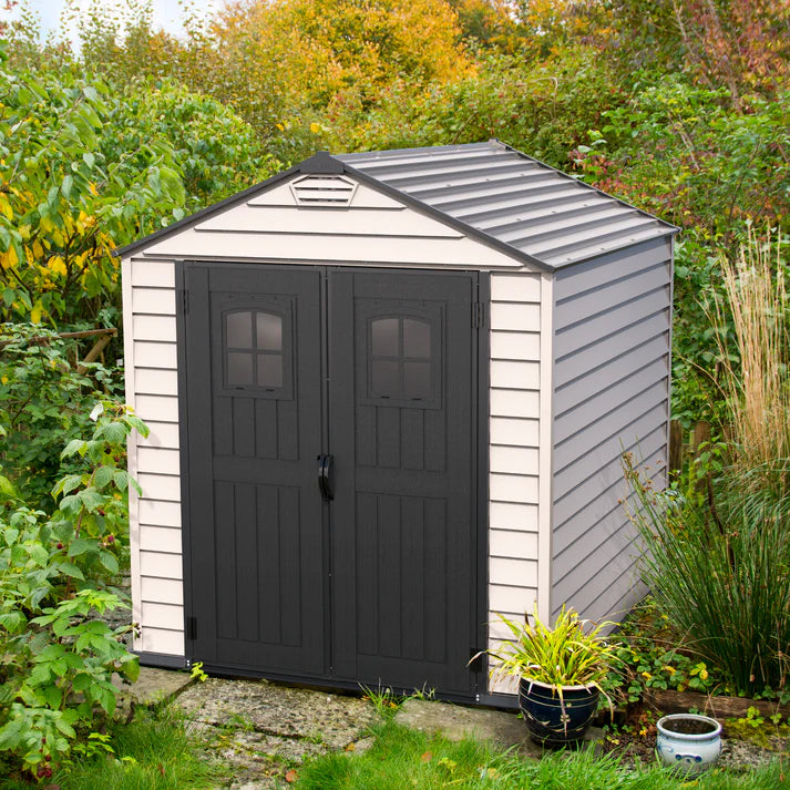 StoreMax PLUS 7x7ft (211x211x231 cm) Garden Storage Shed - Cosmoplast Bahrain
