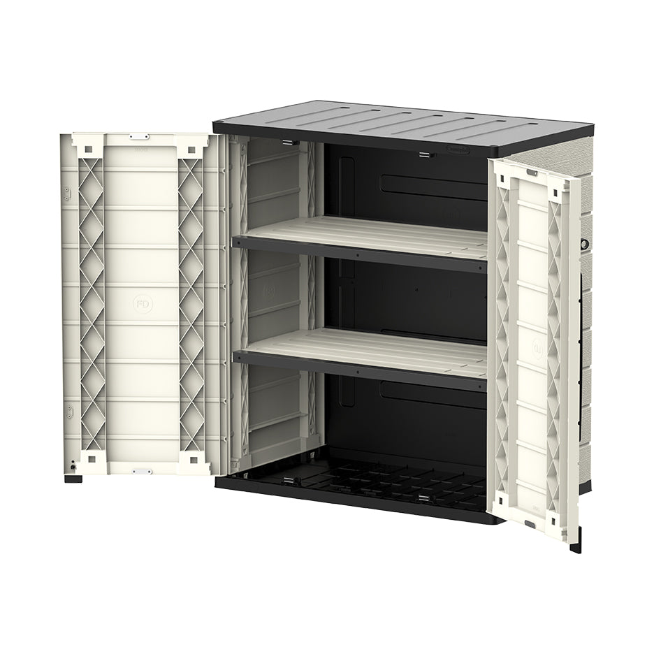 Cedargrain Vertical Storage Short Cabinet