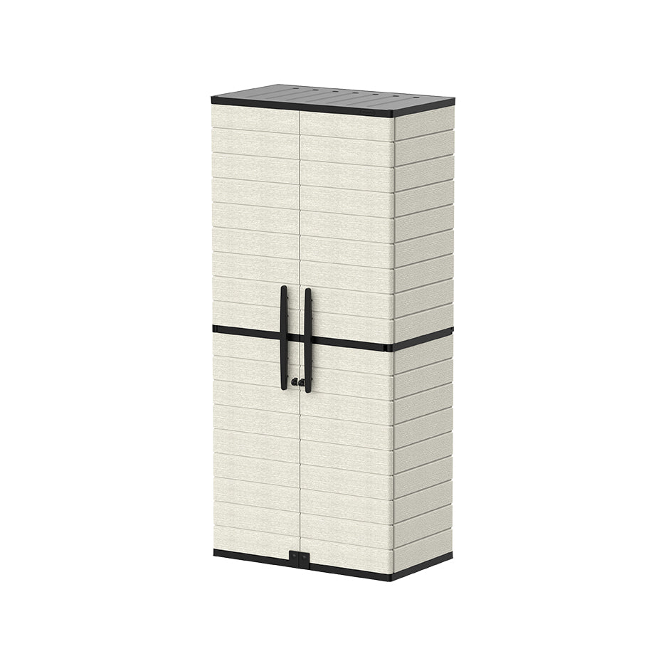 Cedargrain Vertical Storage Tall Cabinet