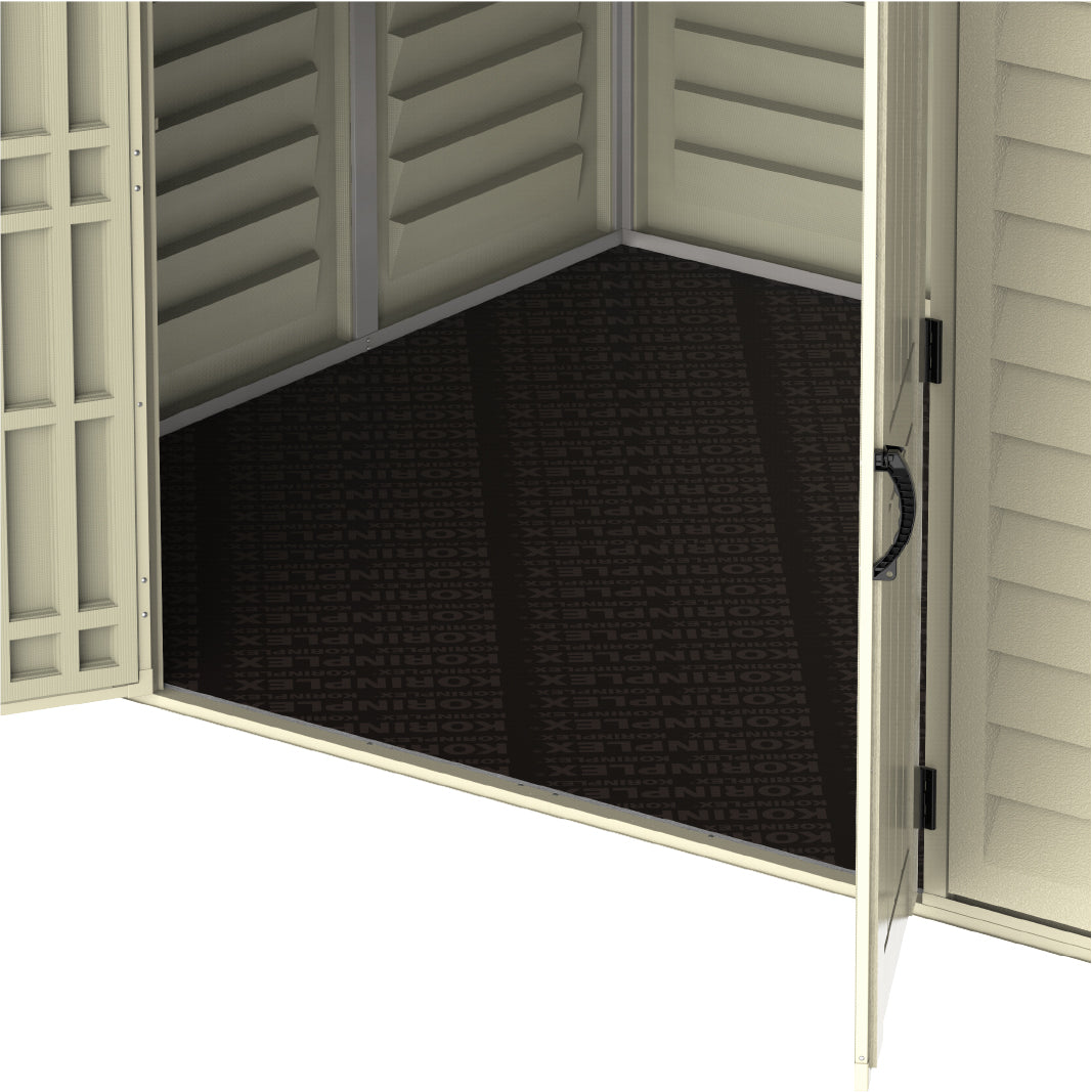 WoodBridge 10.5x8ft (324.8x247x233.2 cm) Resin Garden Storage Shed