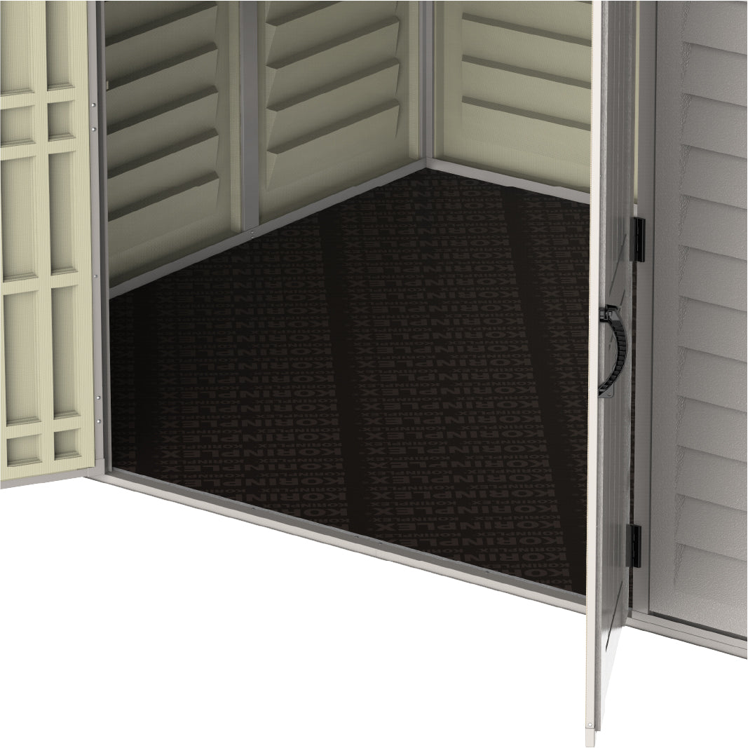 WoodBridge 10.5x8ft (324.8x247x233.2 cm) Resin Garden Storage Shed
