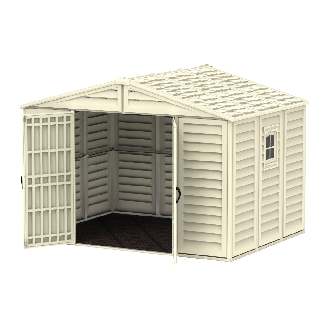 WoodBridge 10.5x8ft (324.8x247x233.2 cm) Resin Garden Storage Shed