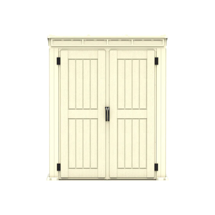 YardMate Pent PLUS 5x3ft (171x92x202 cm) Resin Garden Storage Shed - Cosmoplast Bahrain