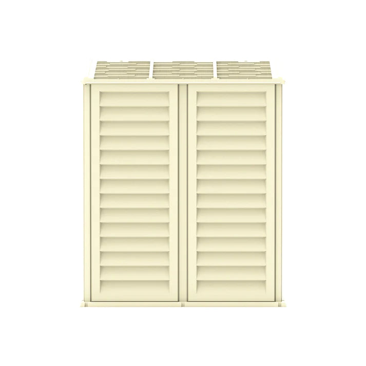 YardMate Pent PLUS 5x3ft (171x92x202 cm) Resin Garden Storage Shed - Cosmoplast Bahrain