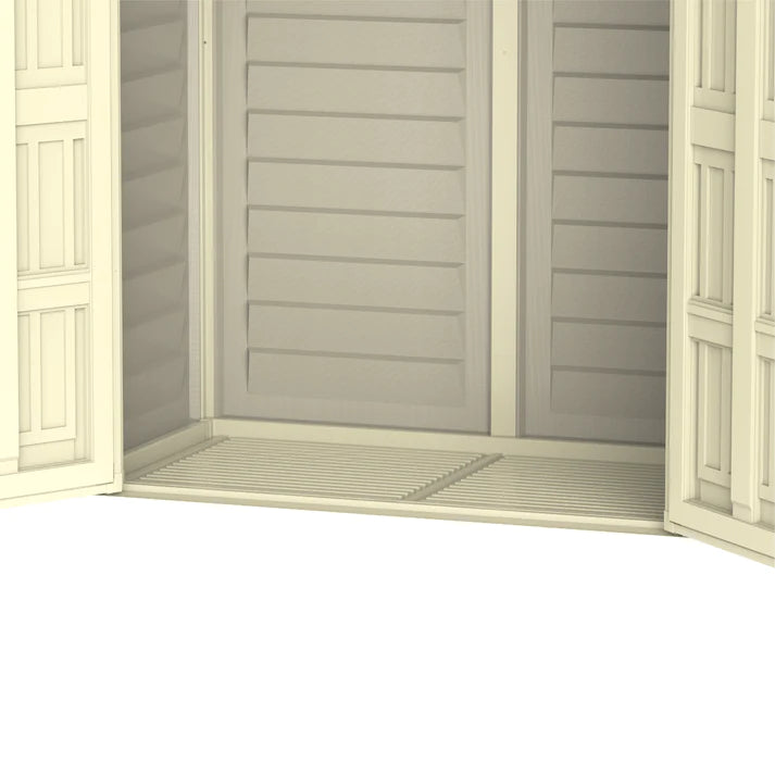 YardMate Pent PLUS 5x3ft (171x92x202 cm) Resin Garden Storage Shed - Cosmoplast Bahrain