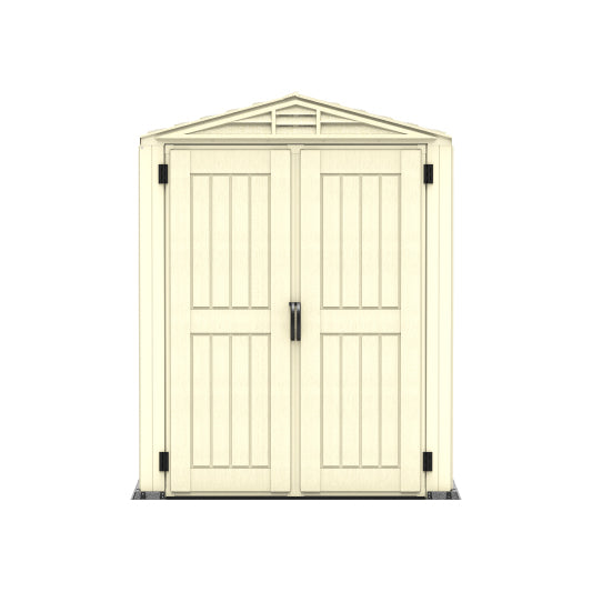 YardMate PLUS 5x5ft (171x161x210 Cm) Resin Garden Storage Shed - Cosmoplast Bahrain