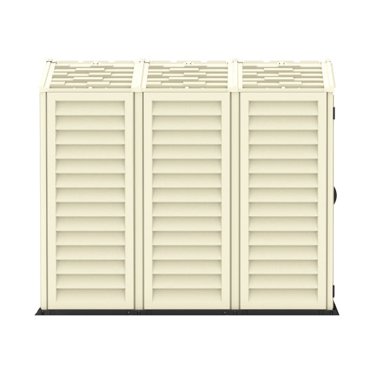 YardMate PLUS 5x8ft (250 x161.1x209.8 cm) Resin Garden Storage Shed - Cosmoplast Bahrain