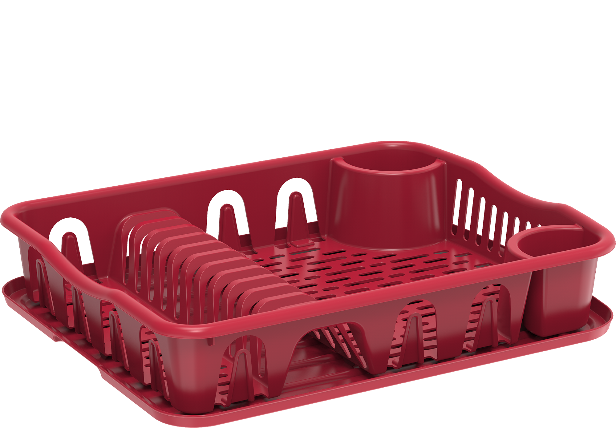 Large Dish Rack with Drainer