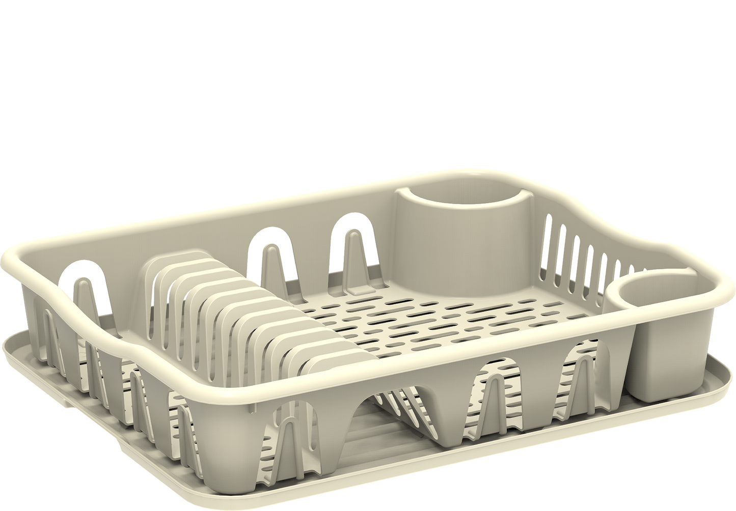 Large Dish Rack with Drainer - Cosmoplast Bahrain