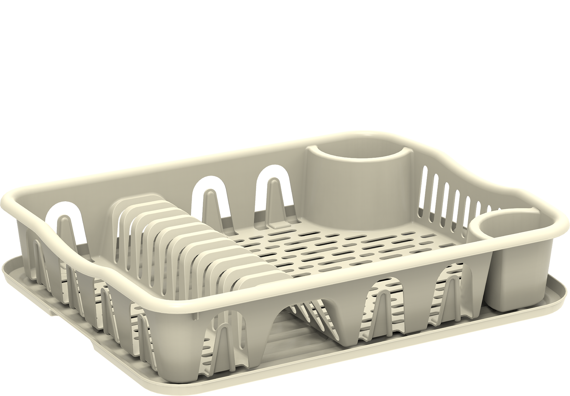 Large Dish Rack with Drainer - Cosmoplast Bahrain