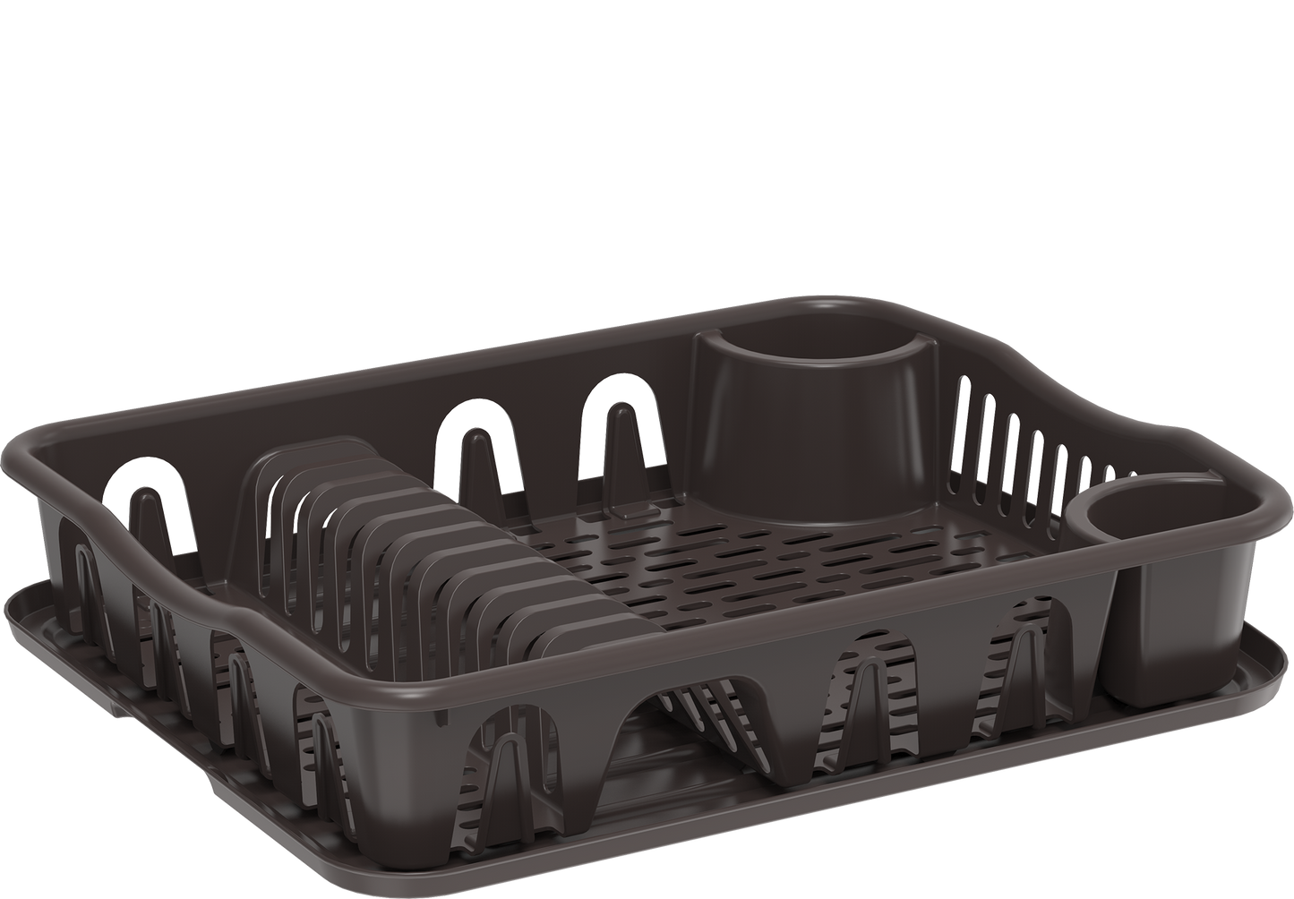 Large Dish Rack with Drainer - Cosmoplast Bahrain
