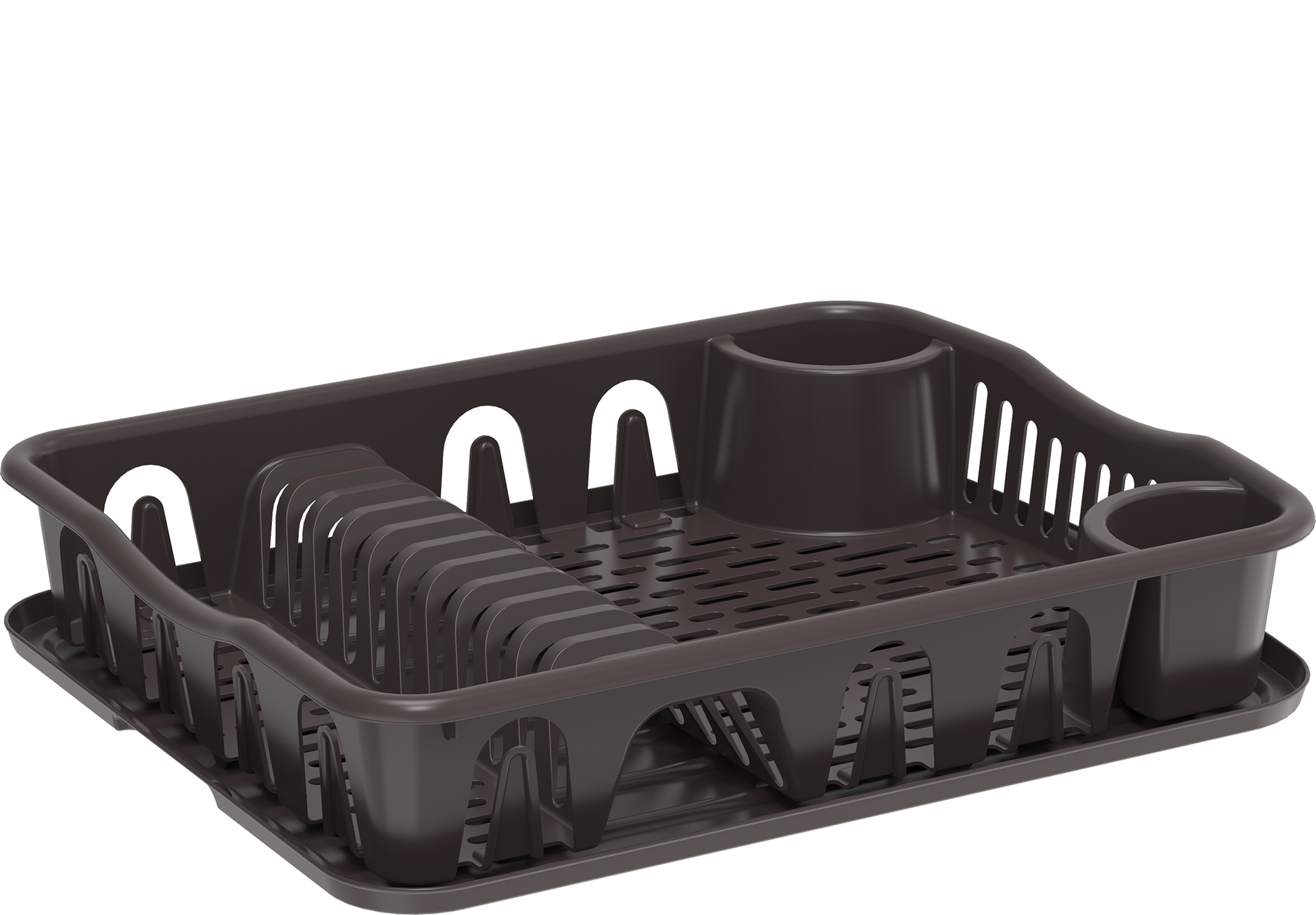 Large Dish Rack with Drainer - Cosmoplast Bahrain