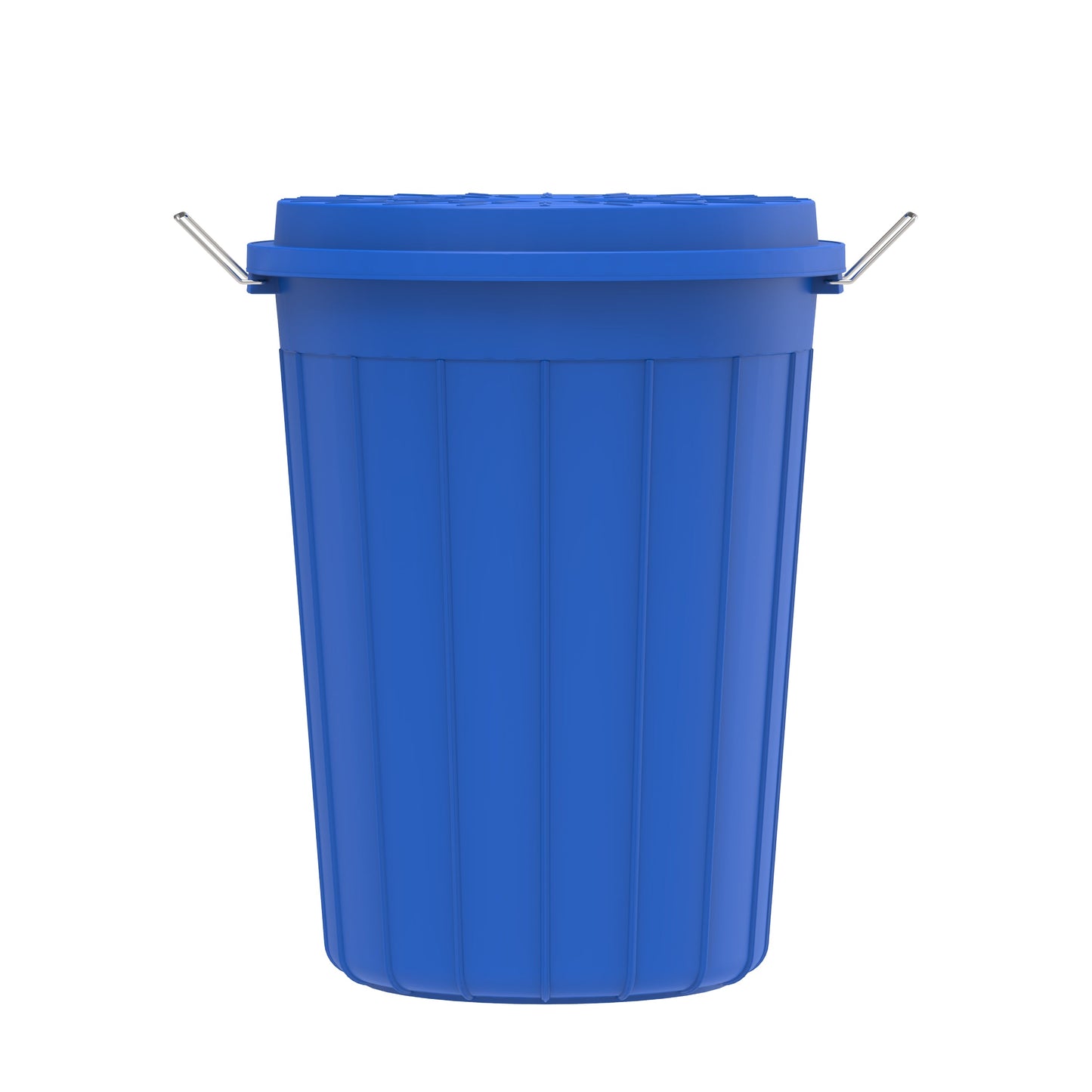 100L Round Plastic Drums with Lid - Cosmoplast Bahrain