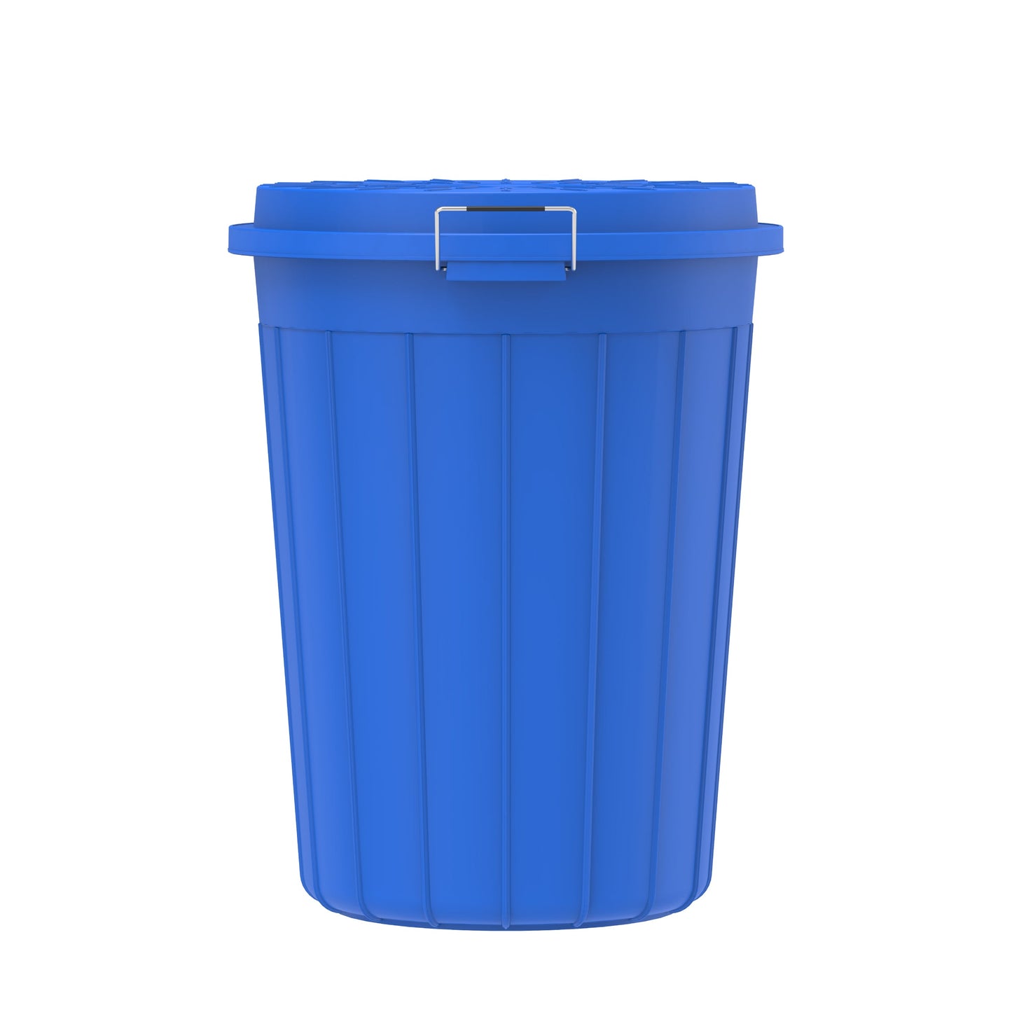 100L Round Plastic Drums with Lid - Cosmoplast Bahrain