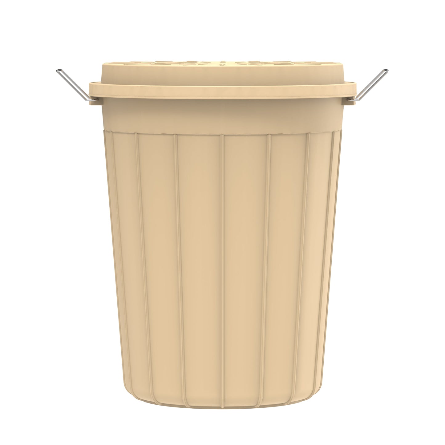 125L Round Plastic Drums with Lid - Cosmoplast Bahrain