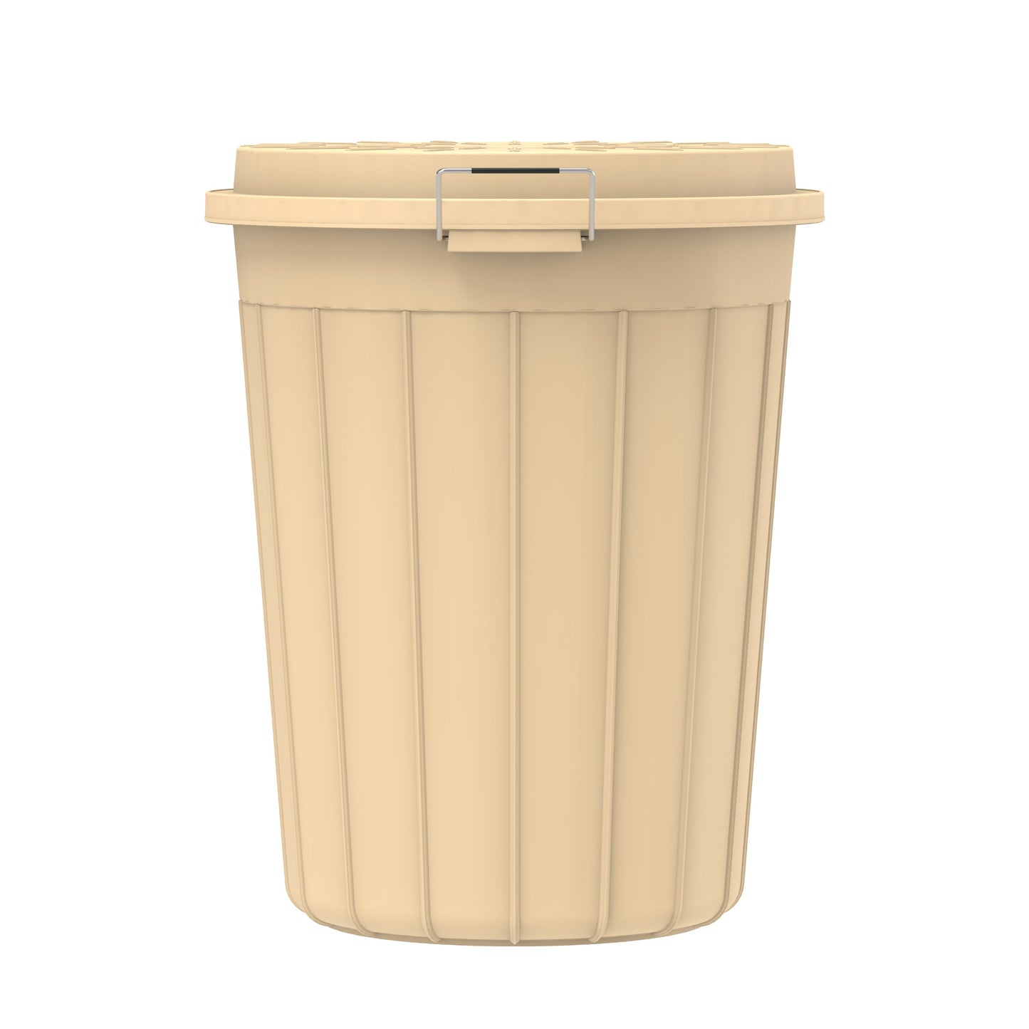 125L Round Plastic Drums with Lid - Cosmoplast Bahrain