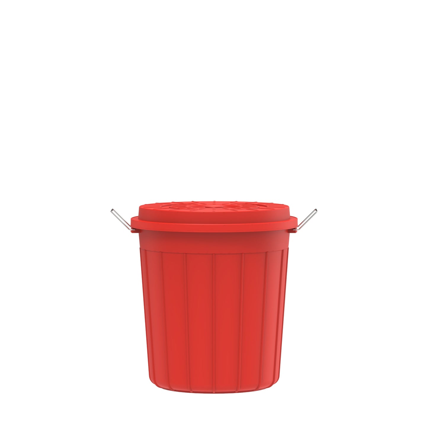 30L Round Plastic Drums with Lid - Cosmoplast Bahrain