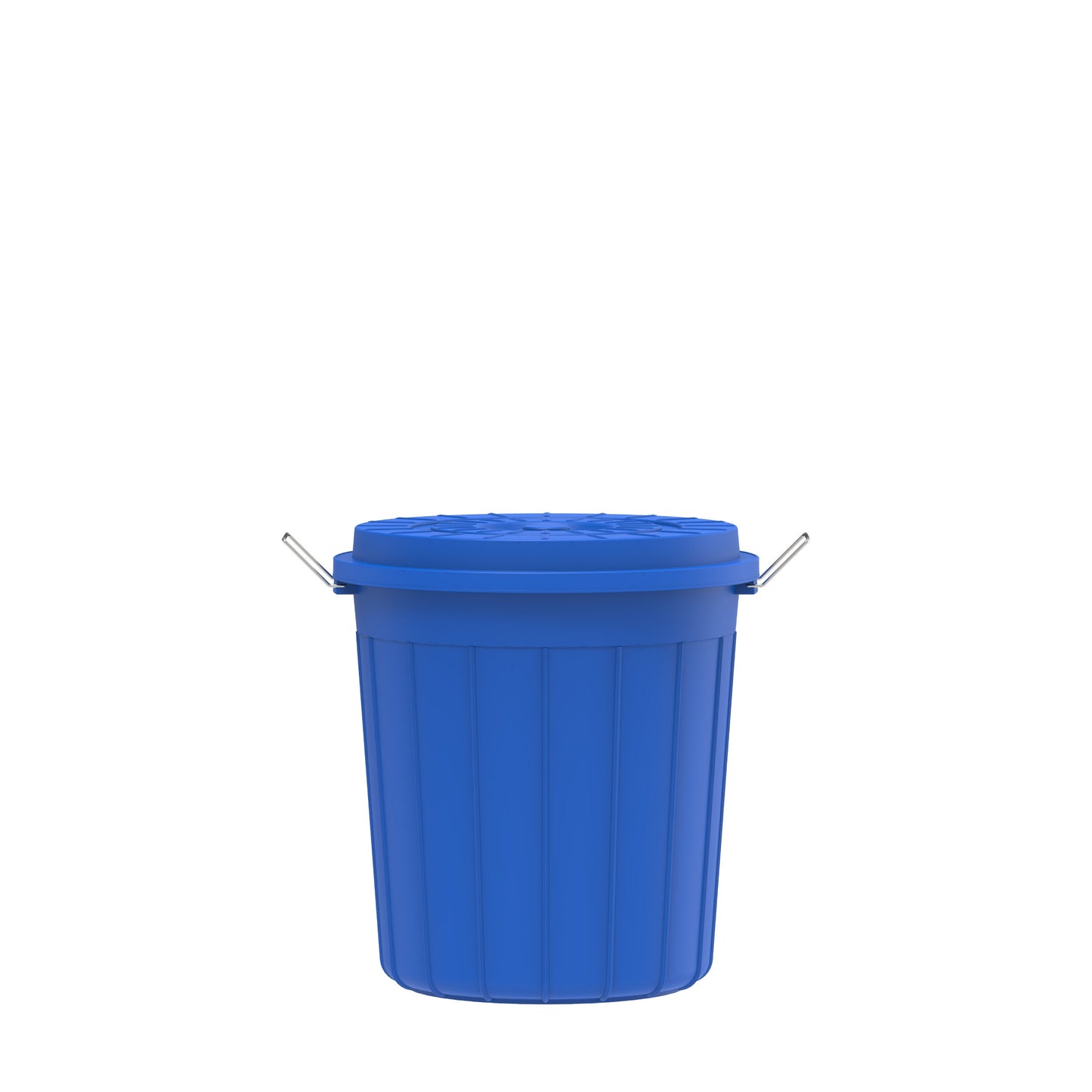 30L Round Plastic Drums with Lid - Cosmoplast Bahrain