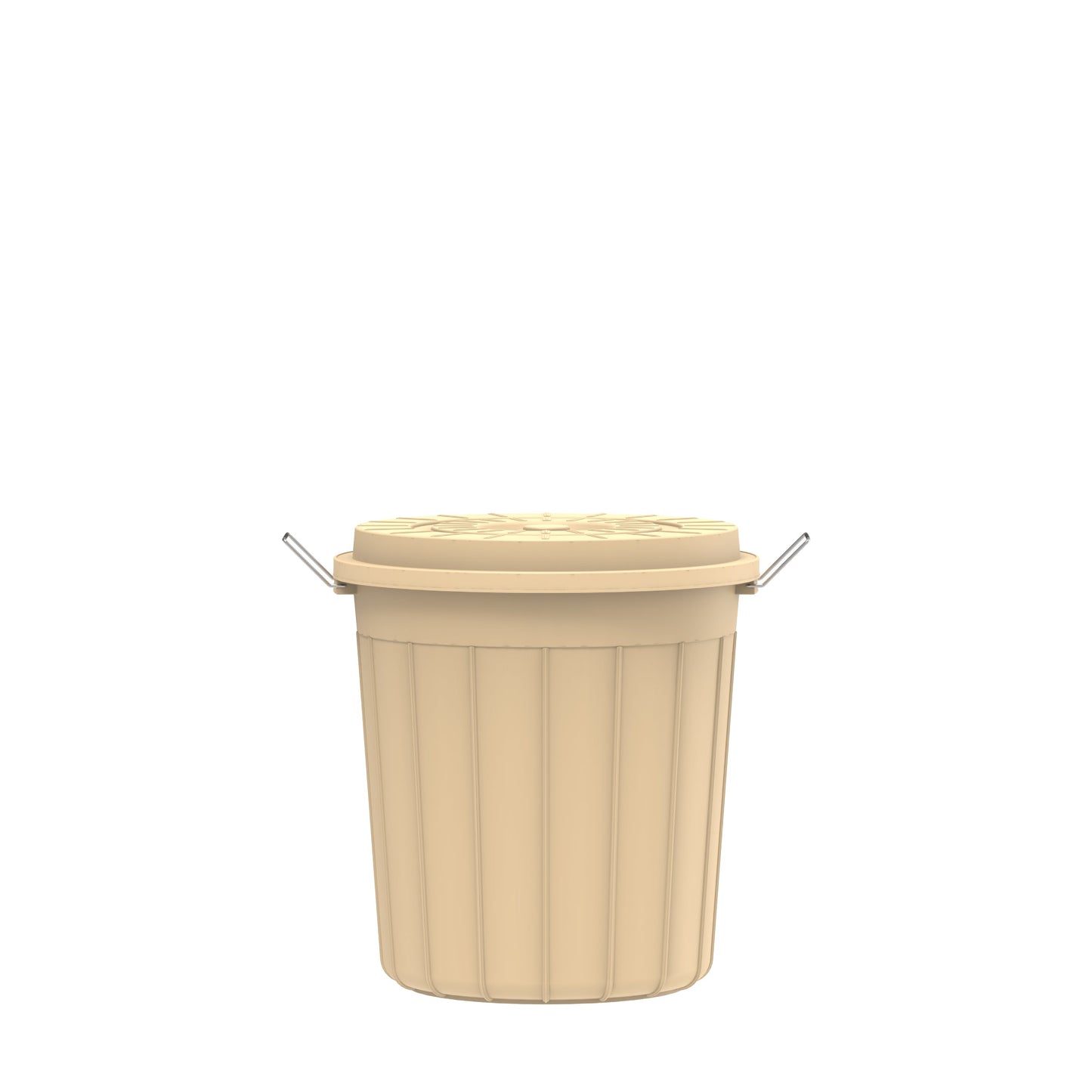 30L Round Plastic Drums with Lid - Cosmoplast Bahrain
