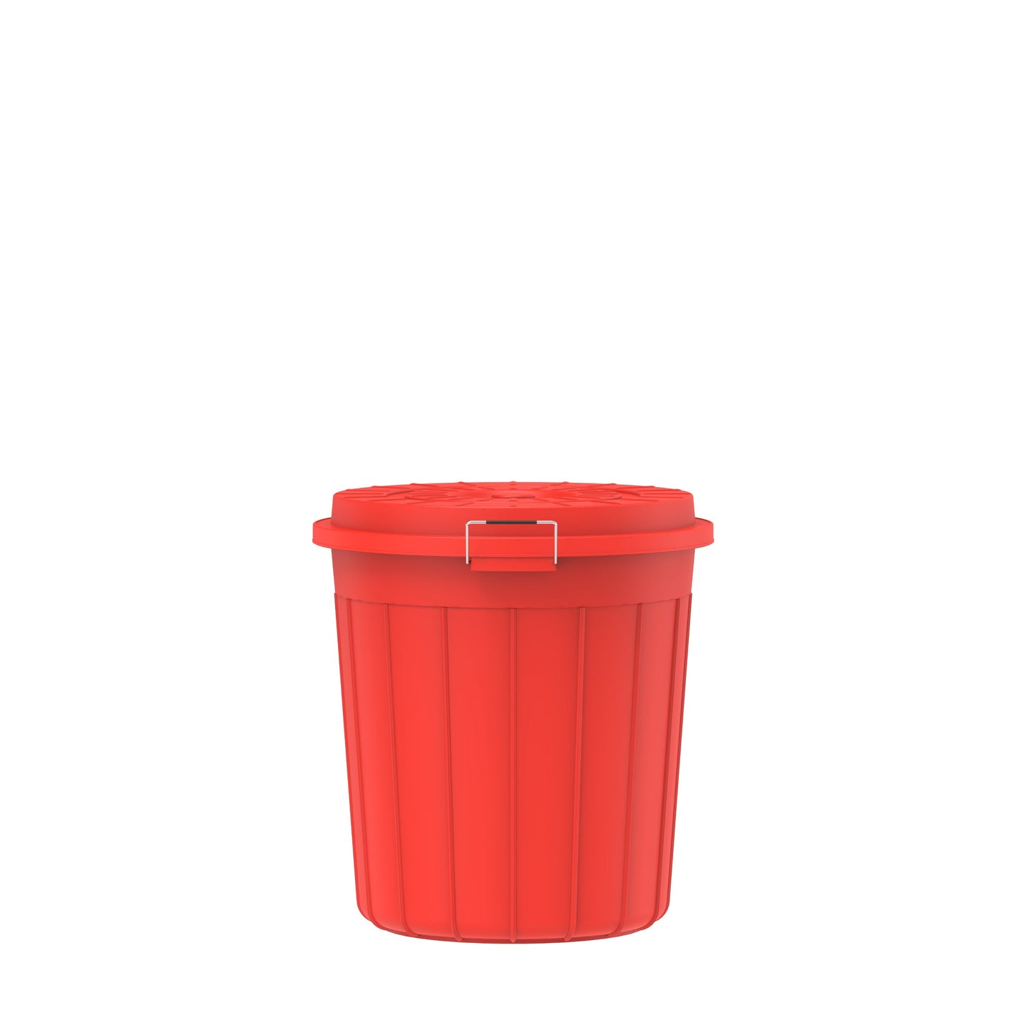 30L Round Plastic Drums with Lid - Cosmoplast Bahrain