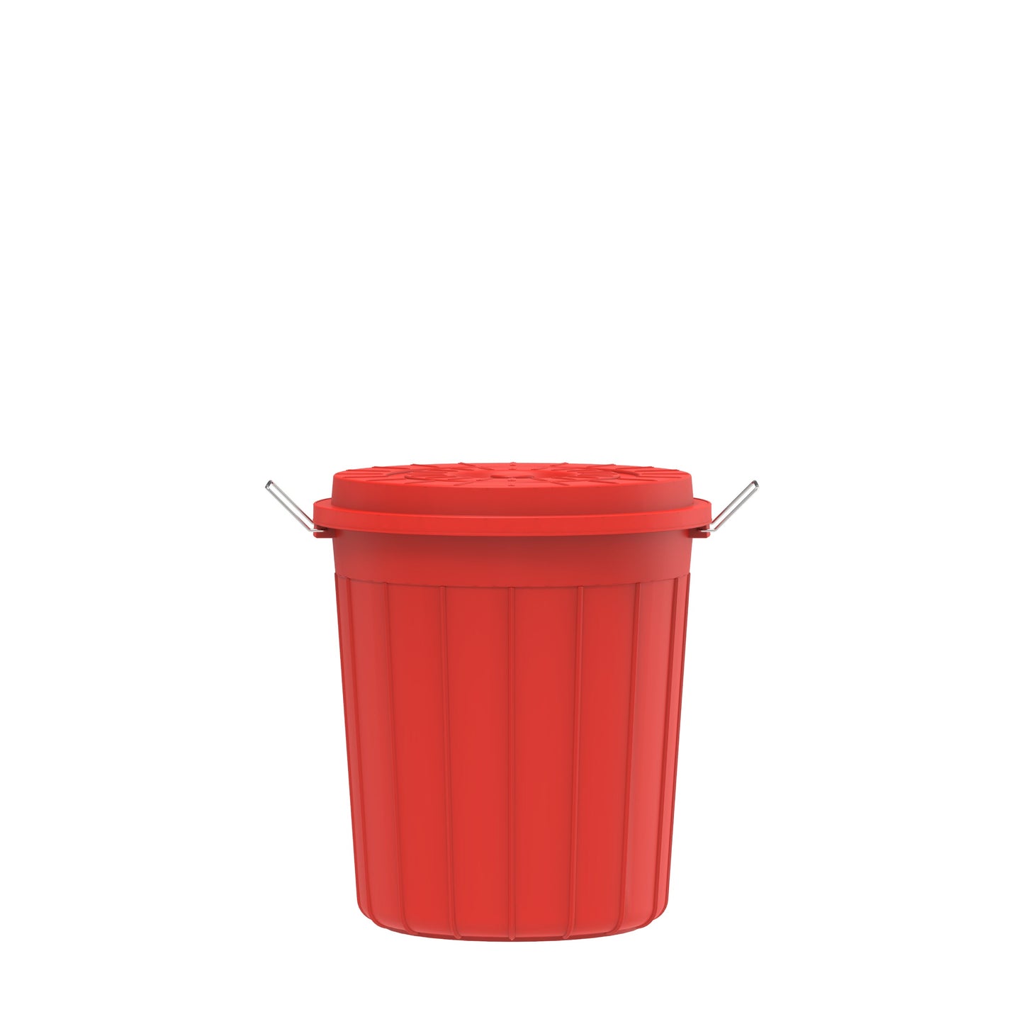 35L Round Plastic Drums with Lid - Cosmoplast Bahrain