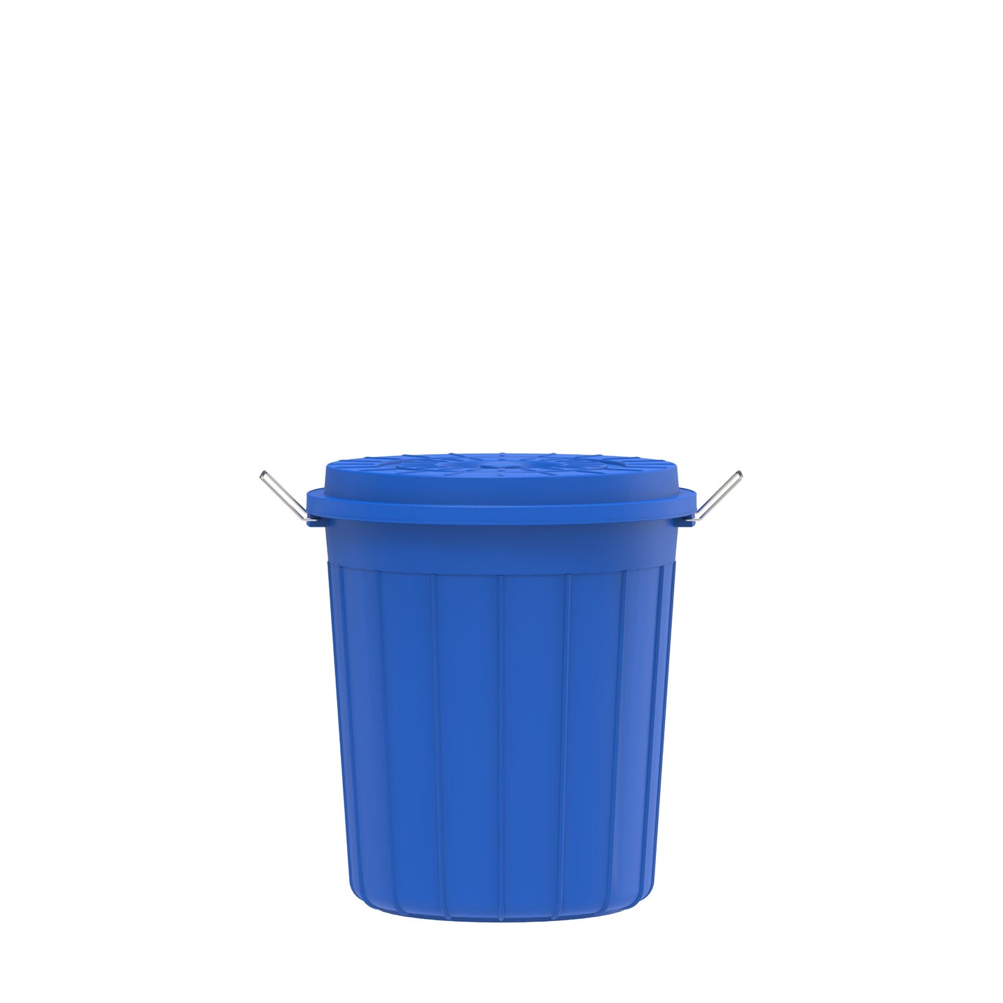 35L Round Plastic Drums with Lid - Cosmoplast Bahrain