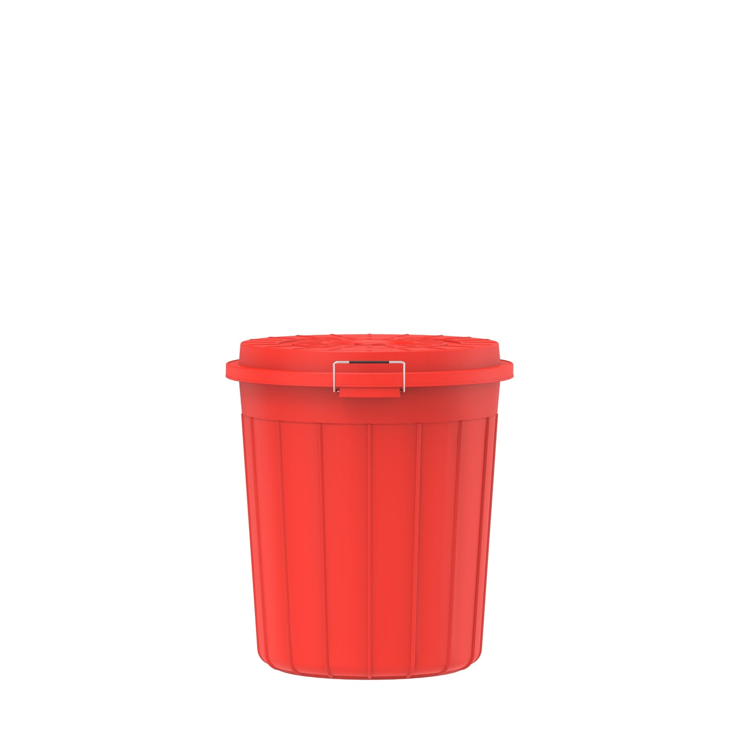 35L Round Plastic Drums with Lid - Cosmoplast Bahrain