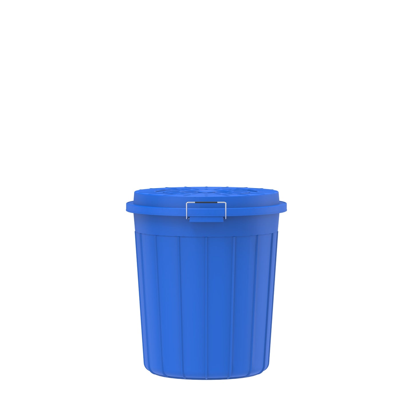 35L Round Plastic Drums with Lid - Cosmoplast Bahrain