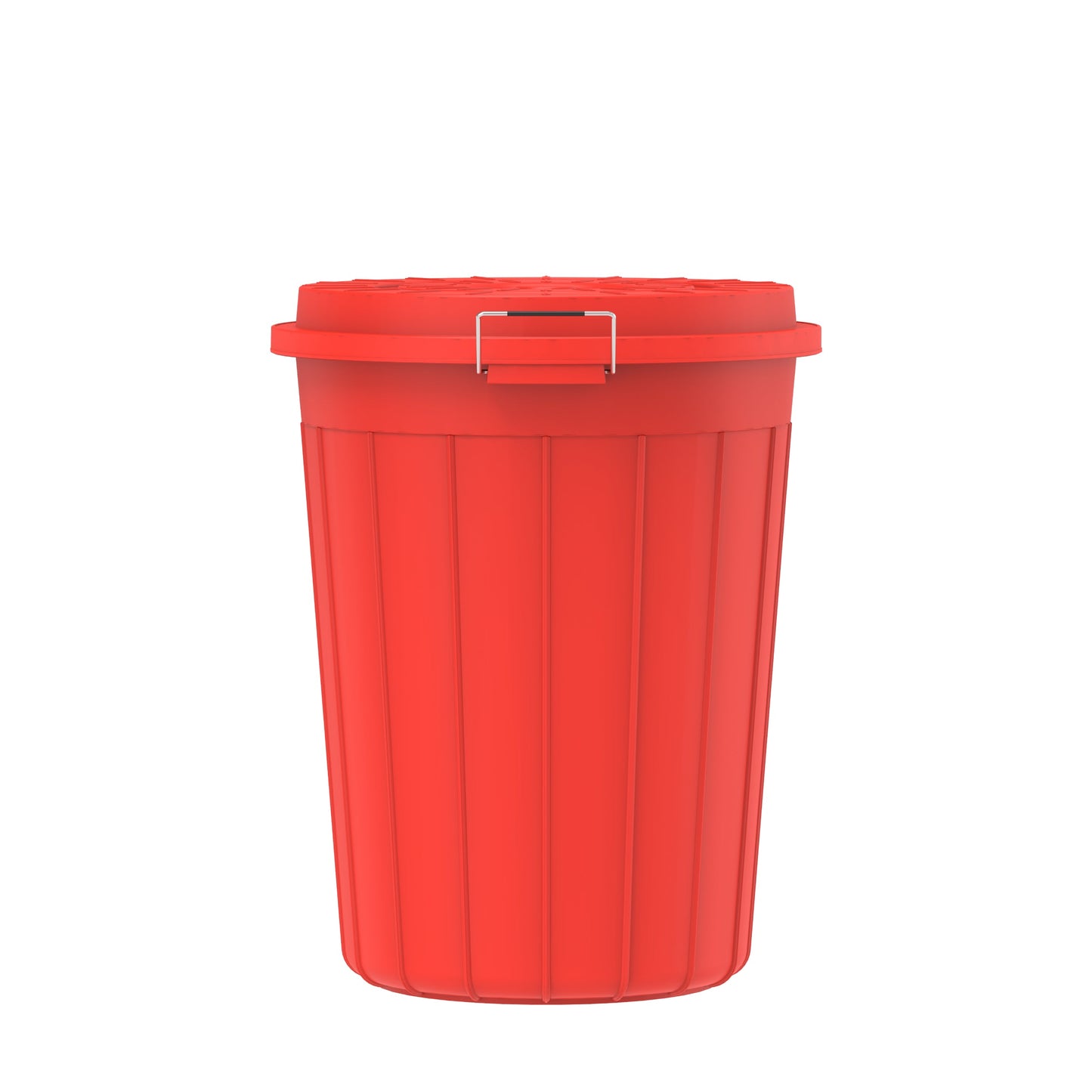 70L Round Plastic Drums with Lid - Cosmoplast Bahrain