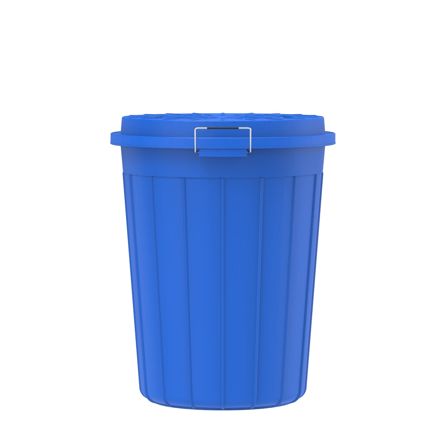 70L Round Plastic Drums with Lid - Cosmoplast Bahrain