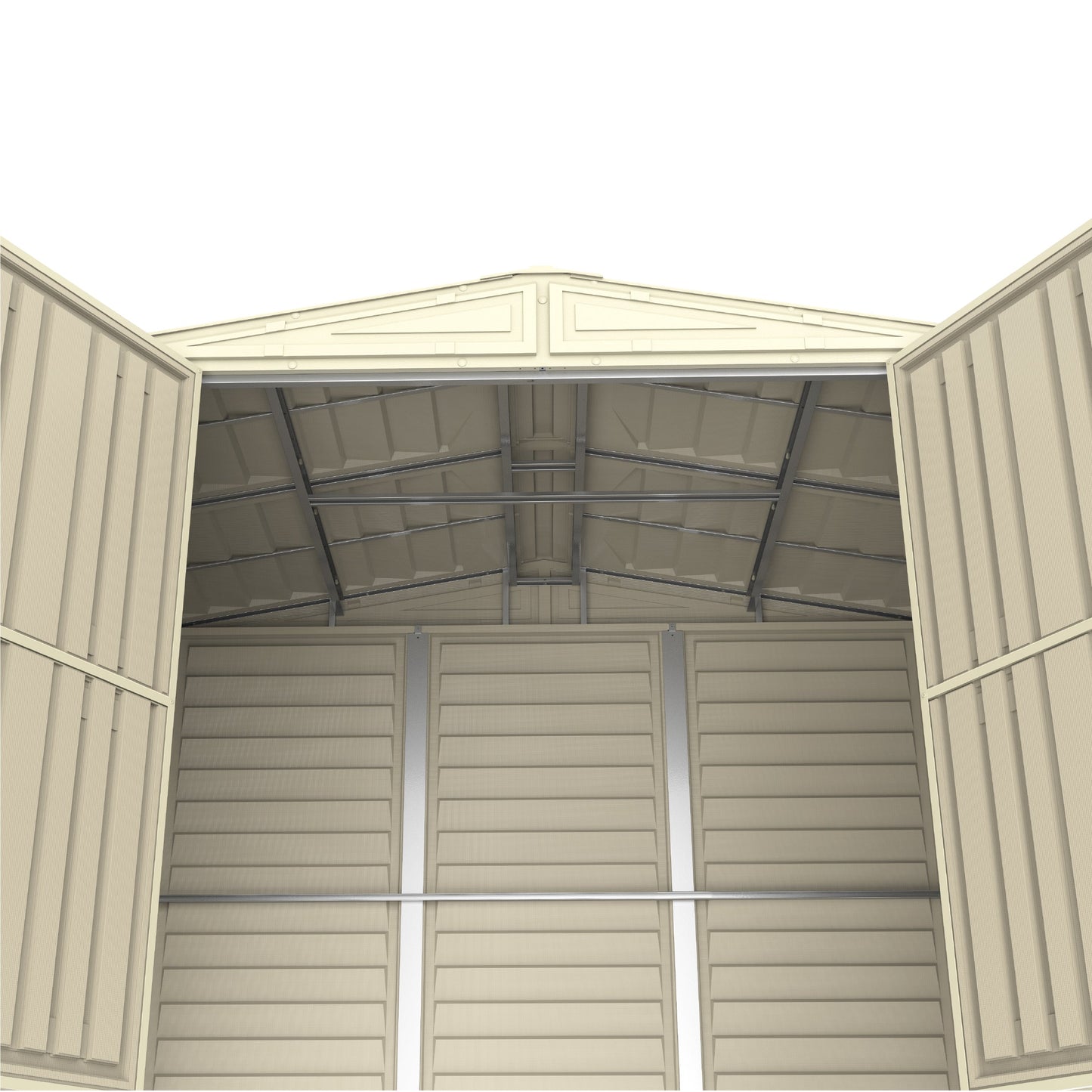 DuraMate 8x5.5ft (239.7x162.8x187.5 cm) Resin Storage Shed - Cosmoplast Bahrain