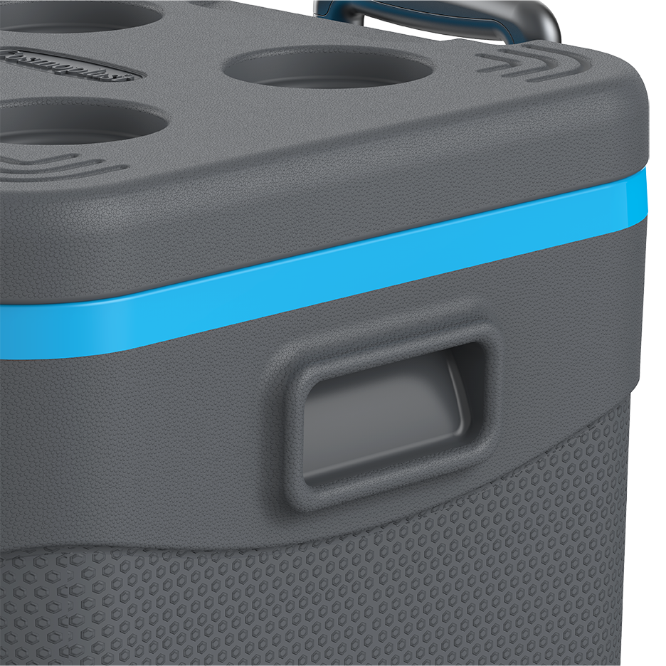 45L KeepCold Trolley Icebox with Wheels - Cosmoplast Bahrain
