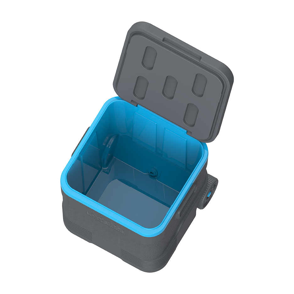 45L KeepCold Trolley Icebox with Wheels - Cosmoplast Bahrain