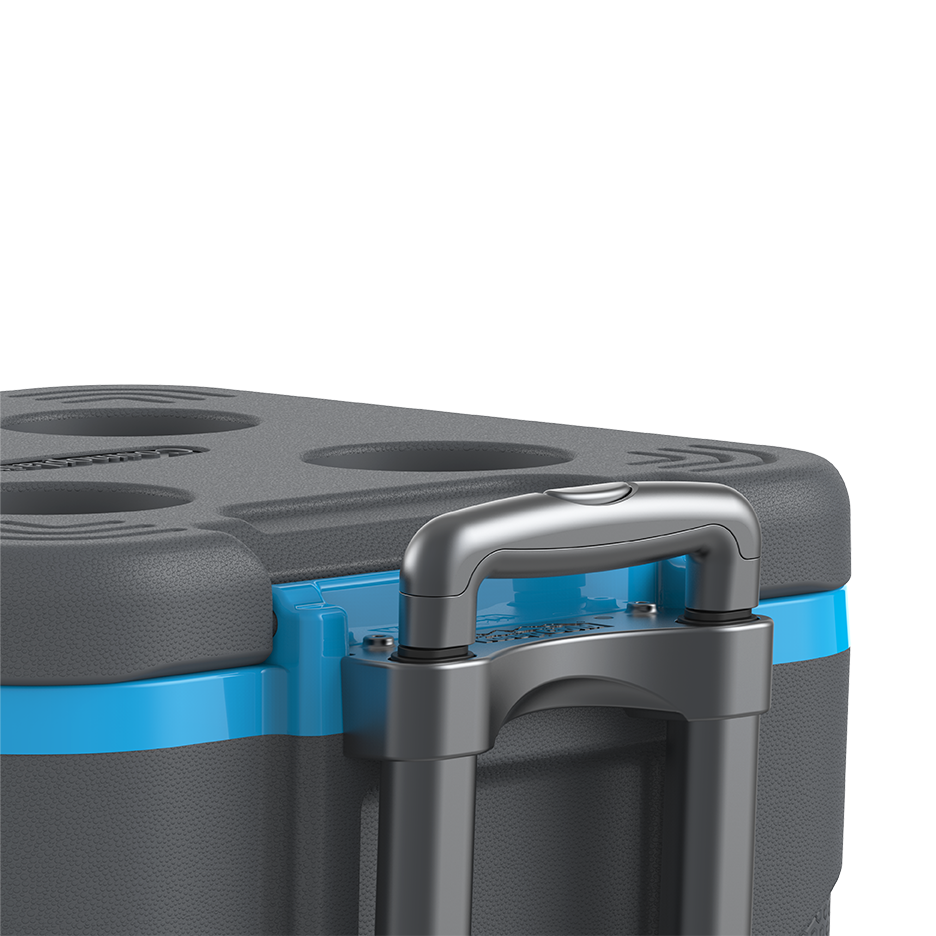45L KeepCold Trolley Icebox with Wheels - Cosmoplast Bahrain