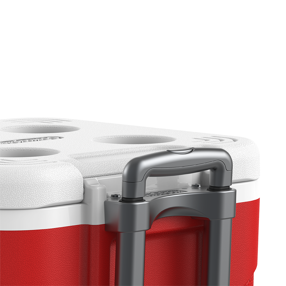 45L KeepCold Trolley Icebox with Wheels - Cosmoplast Bahrain